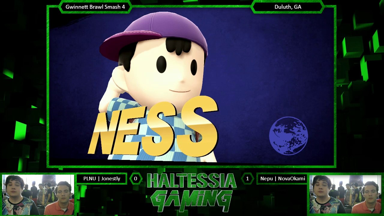 Gwinnett Brawl 43 Smash 4 Singles NovaOkami (Ness) vs Jonestly (Ness)