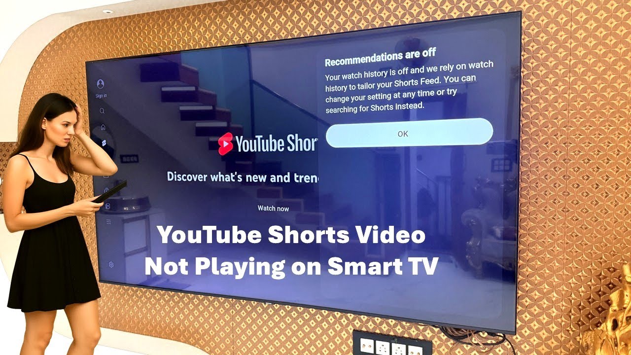 Как исправить проблему с воспроизведением коротких видеороликов YouTube на Smart TV