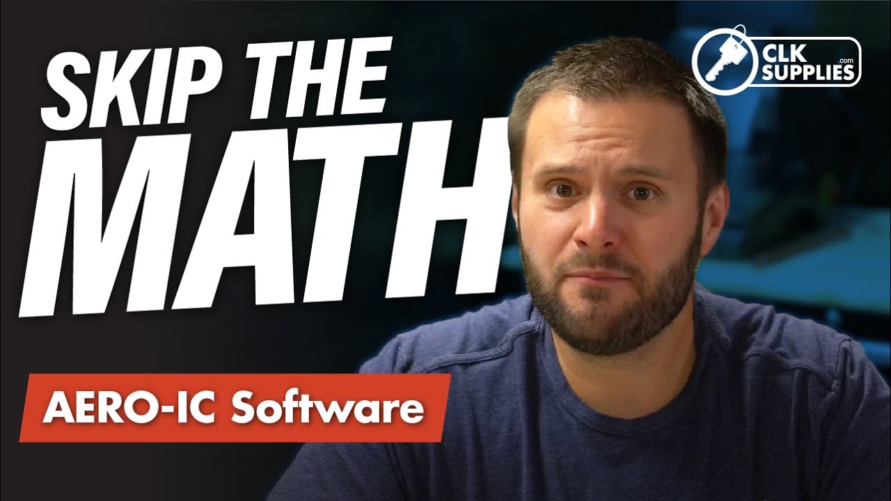 Locksmithing 101 | SFIC Pinning -The Easy Way To Make A SFIC Pinning Chart with Aero IC