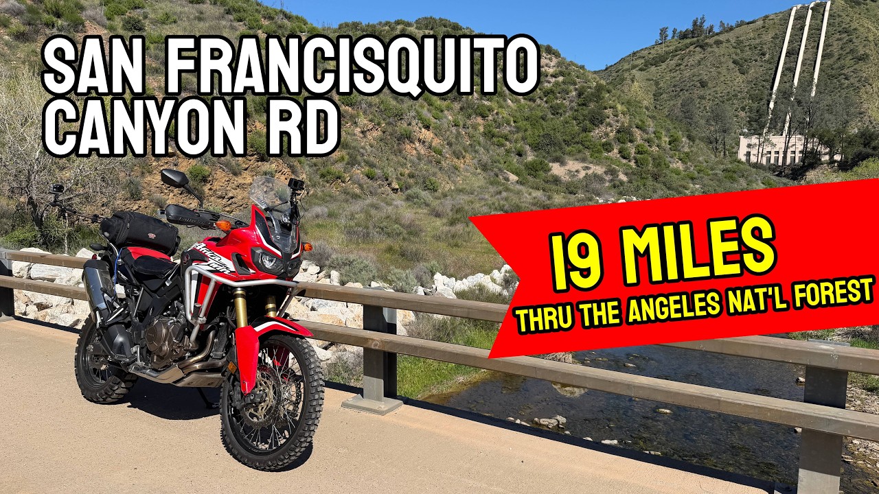 San Francisquito Canyon Rd: 19 Miles in Angeles National Forest