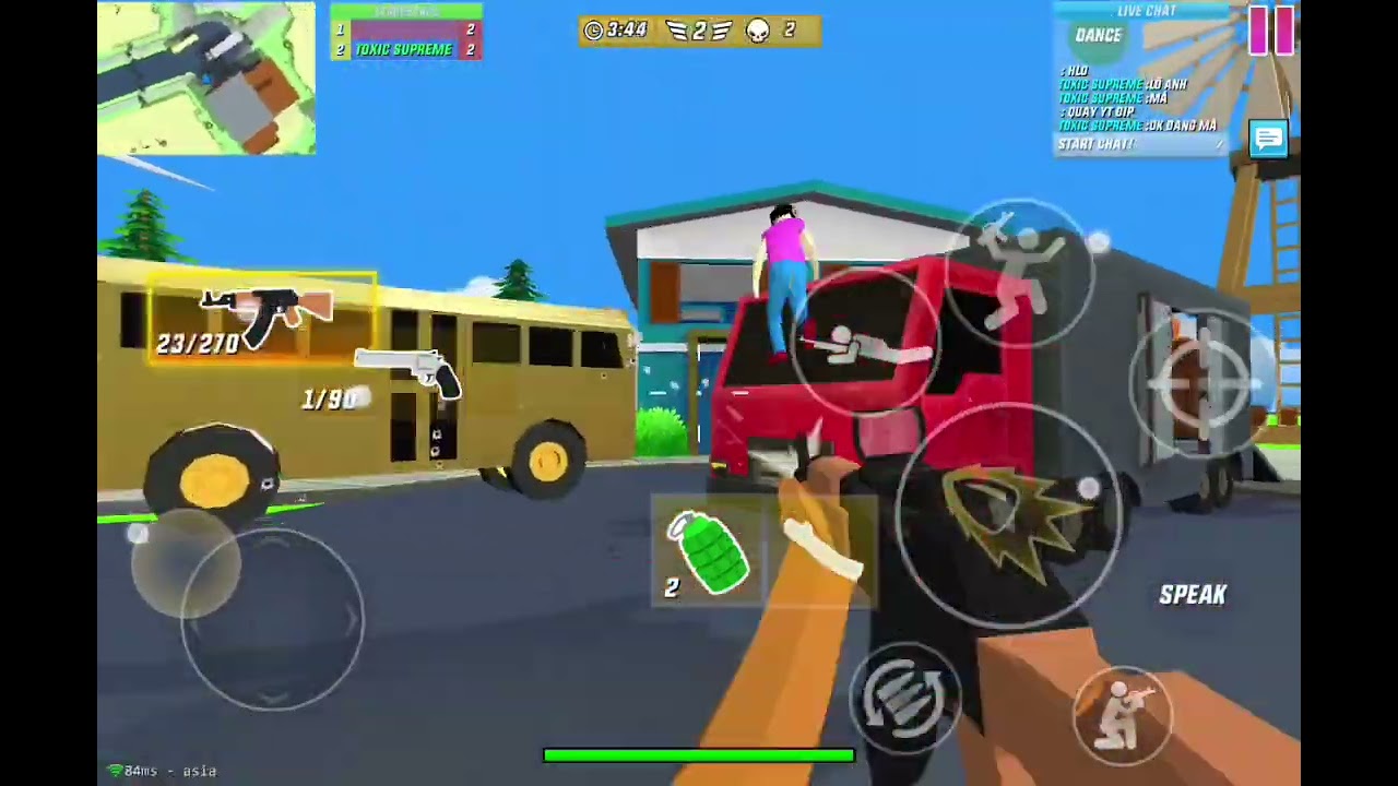 Solo vs pro dude theft wars