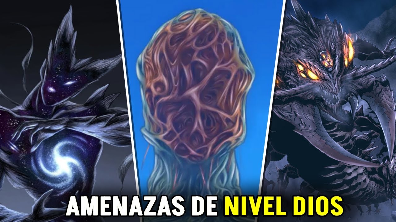 TODAS LAS AMENAZAS DE NIVEL DIOS | ONE PUNCH MAN