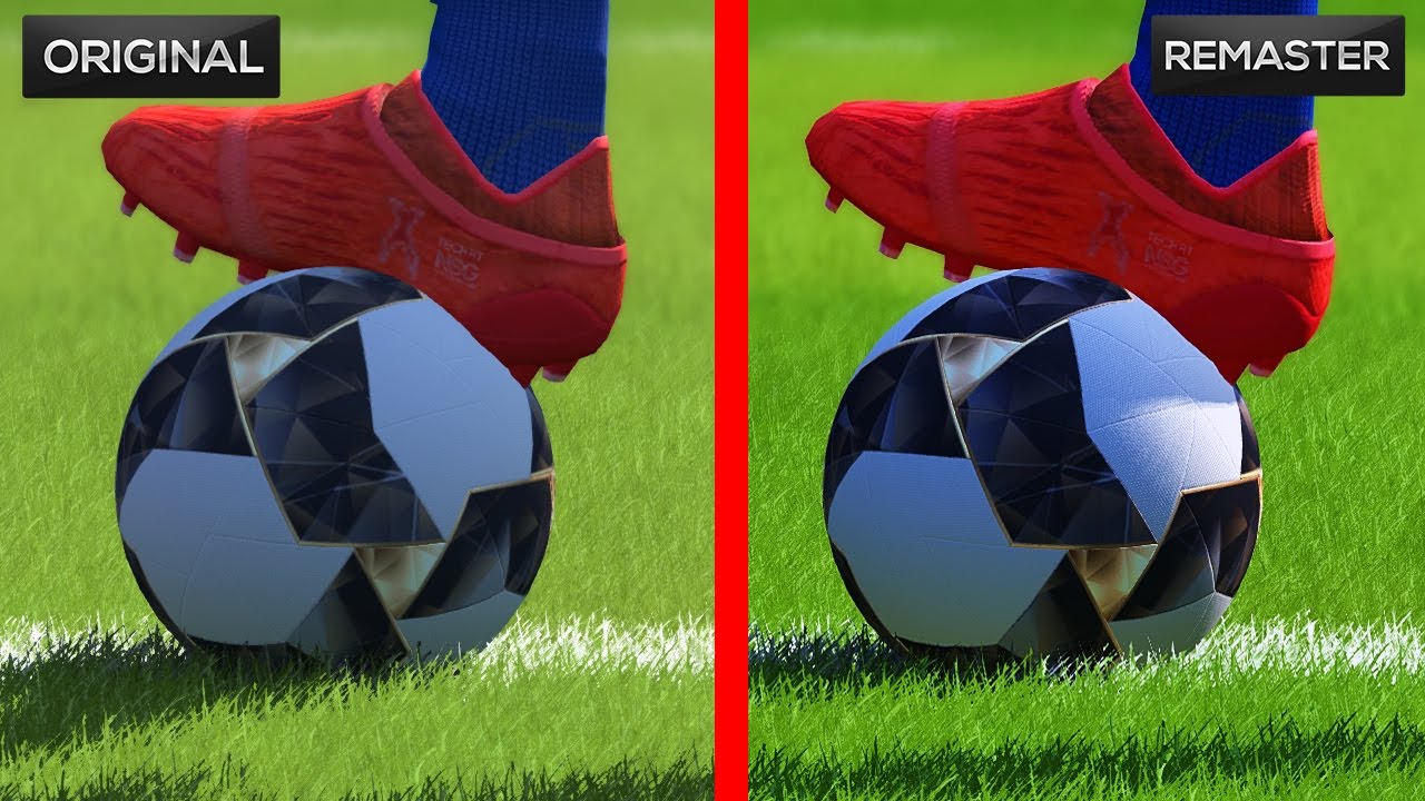 PES 2017 &ndash; Original vs Remaster PC Graphics Comparison