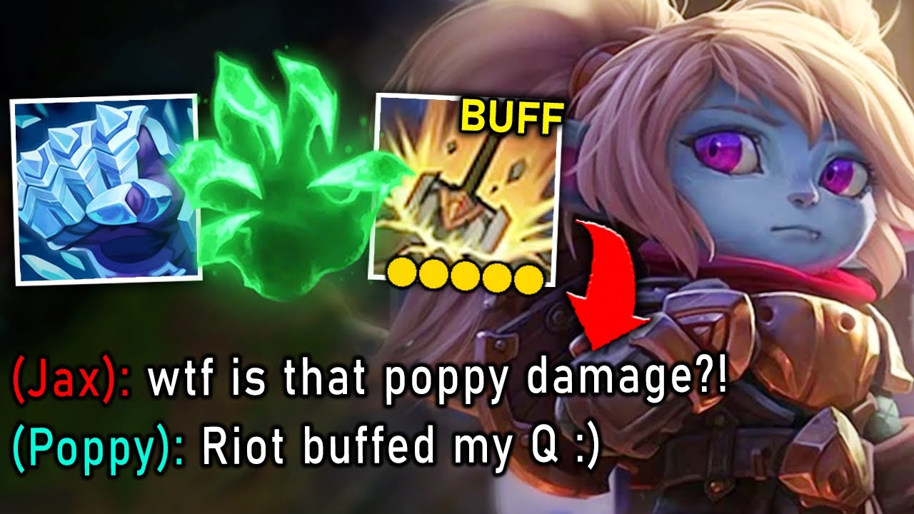 Riot just BROKE Poppy with these new buffs... (WHAT WERE THEY THINKING?)