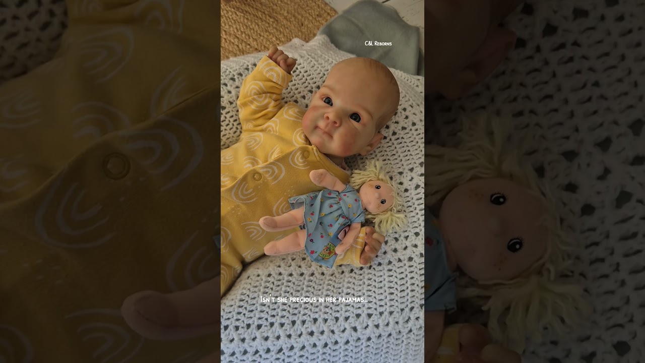 Разве она не прелесть в своей пижаме?.. #reborn #reborndoll #rebornbaby #reborncommunity #rebornh...