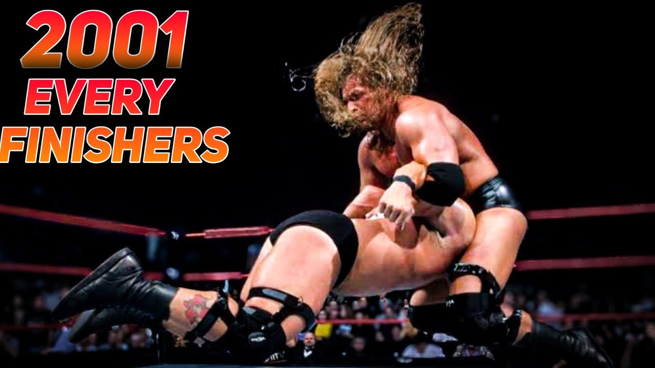 Every Finishers of 2001 Compilation in WWE