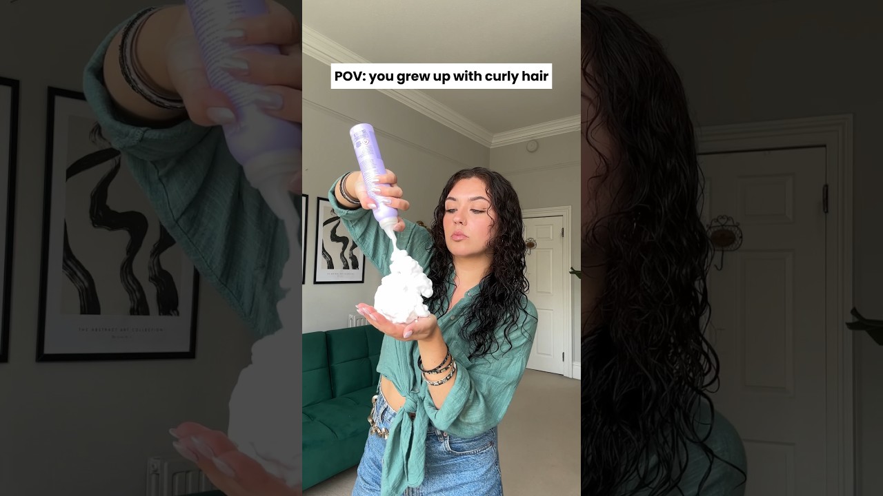POV: you grew up with curly hair. I relate to all the phases 😅 do you? #curlyhair #hair #curlygirl