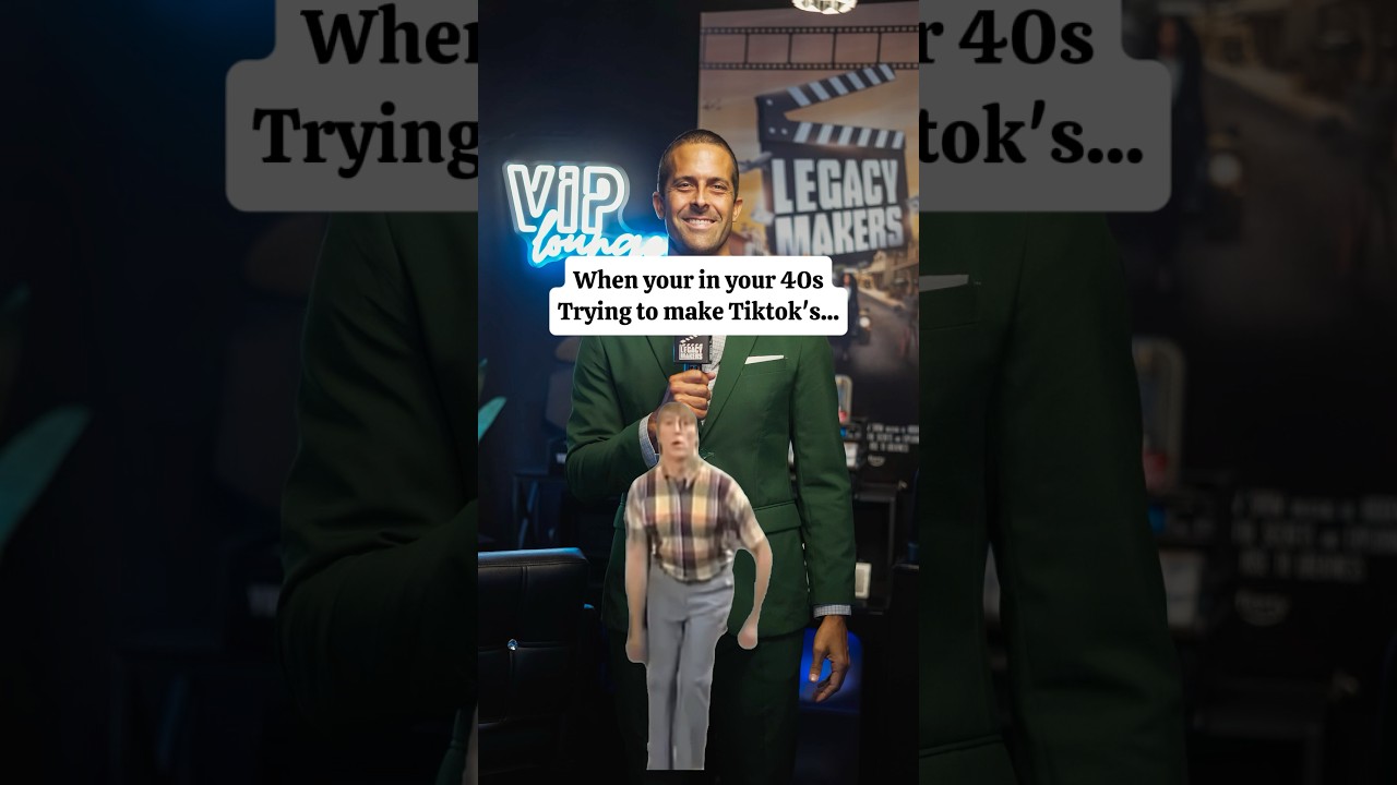 When You’re In Your 40s Trying To Make A Tiktok
