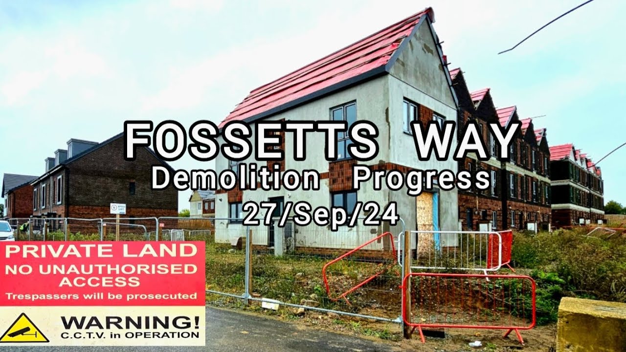 💔 🏚Southends : Fossetts Way Demolition Begins! #development