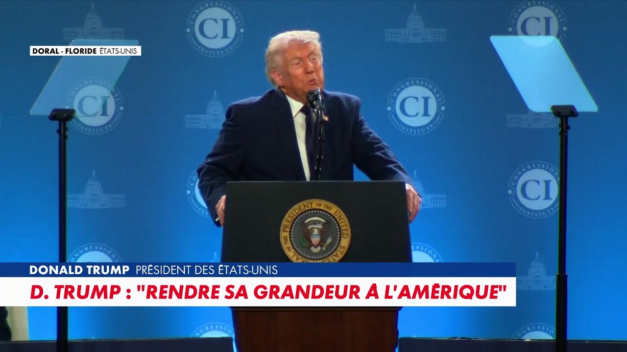 Donald Trump : «Le monde nous respecte aujourd'hui, plus que jamais»