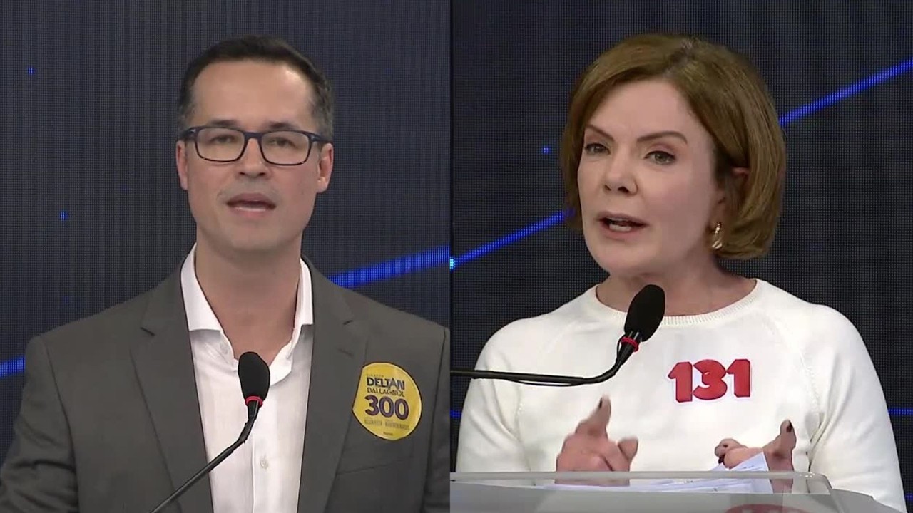 Deltan x Gleisi travam primeiro embate do Debate da Band ao Senado!