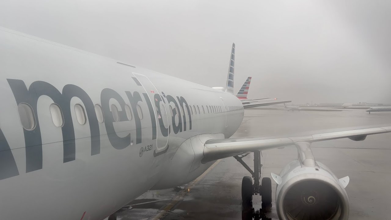 4K | Full Flight (CLT-MSY) | American Airlines Airbus A321-200 (N540UW)
