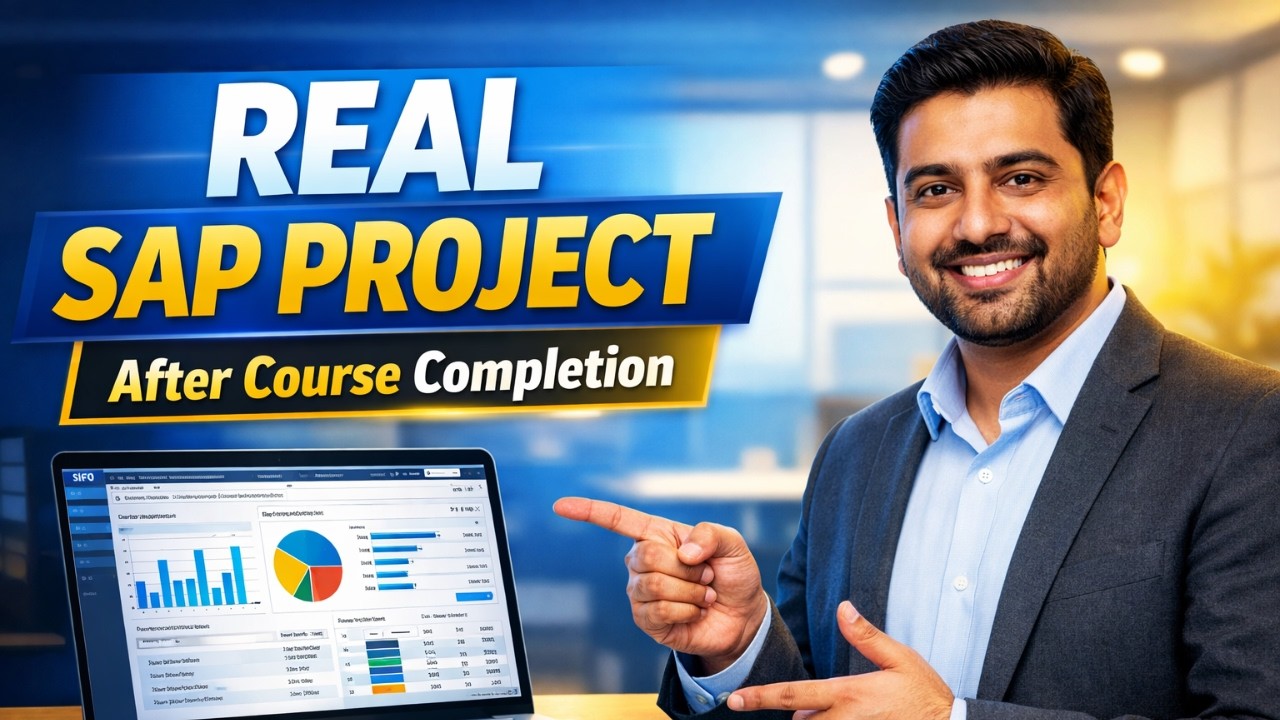 SAP Real-Time Project Launch | After Course Completion | Technopad