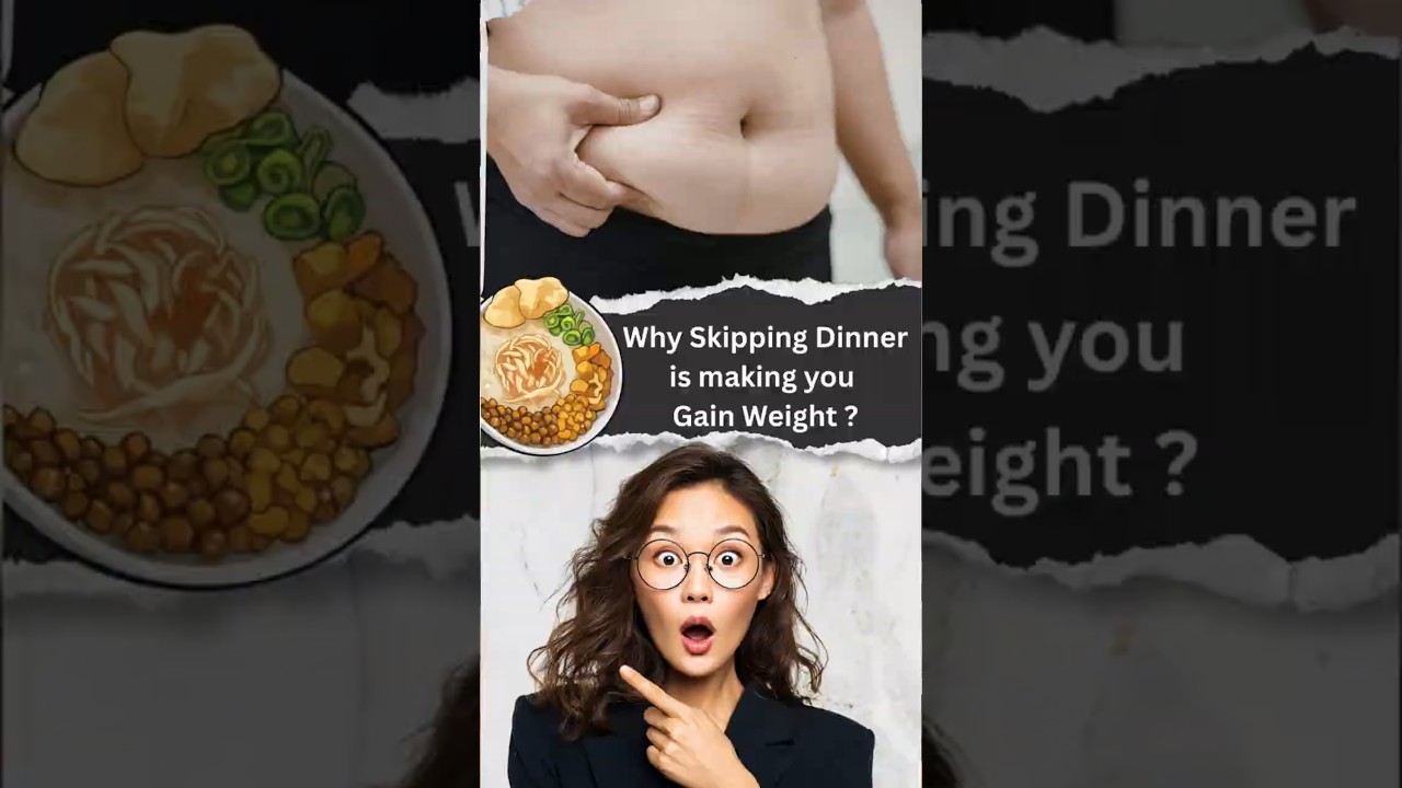 Skipping Dinner = Weight Gain? | Cortisol, Hunger Hormones & Fat Storage Explained -Dr.Vaibhav Kadam