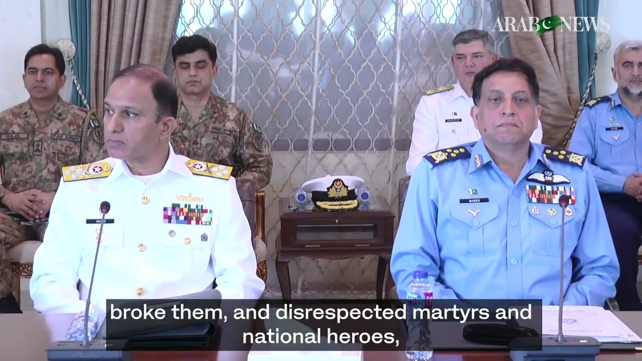 Pakistan's top civil-military brass vows to punish those behind violence following ex-PM Khan arrest