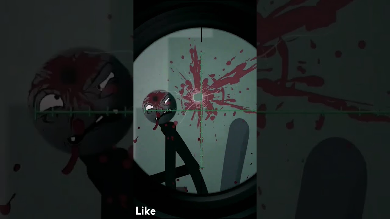 Stick man sniper. 