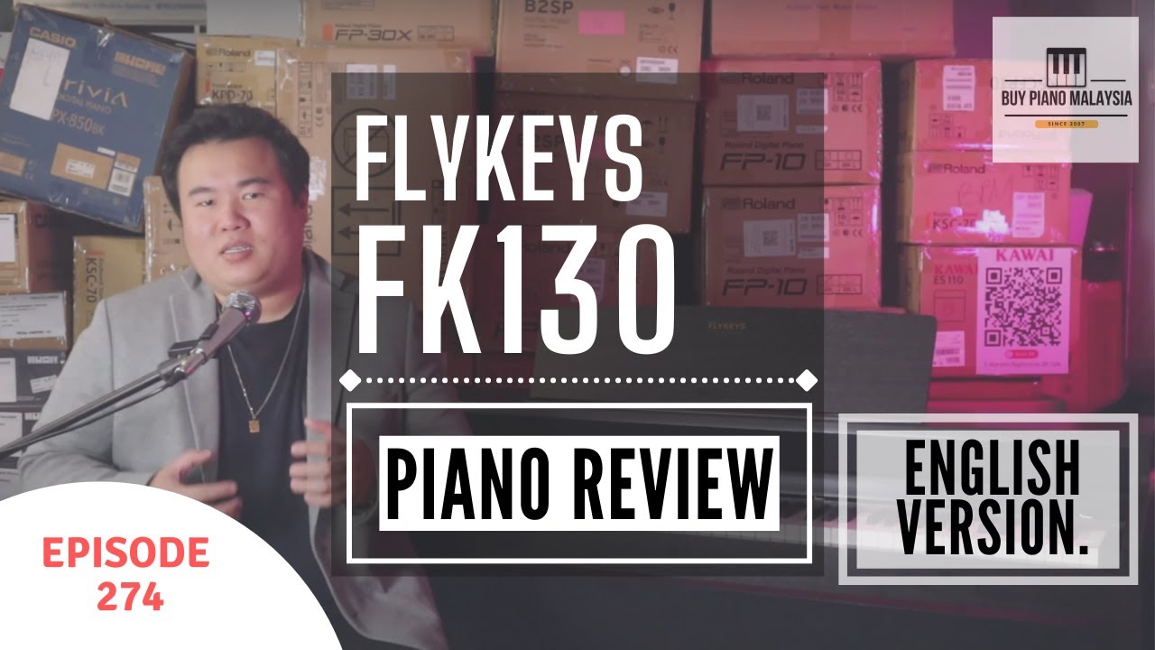 Flykeys FK130 Digital Piano Review by Buy Piano Malaysia