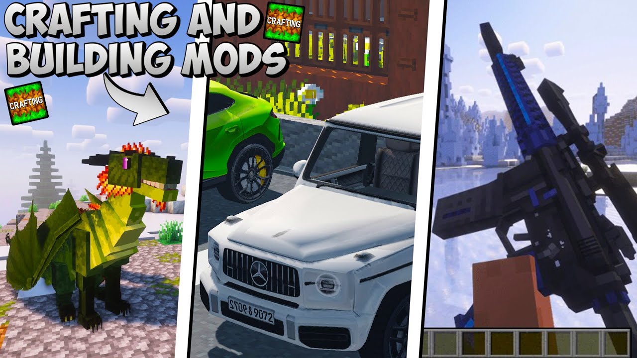 TESTANDO MODS NO CRAFTING AND BUILDING
