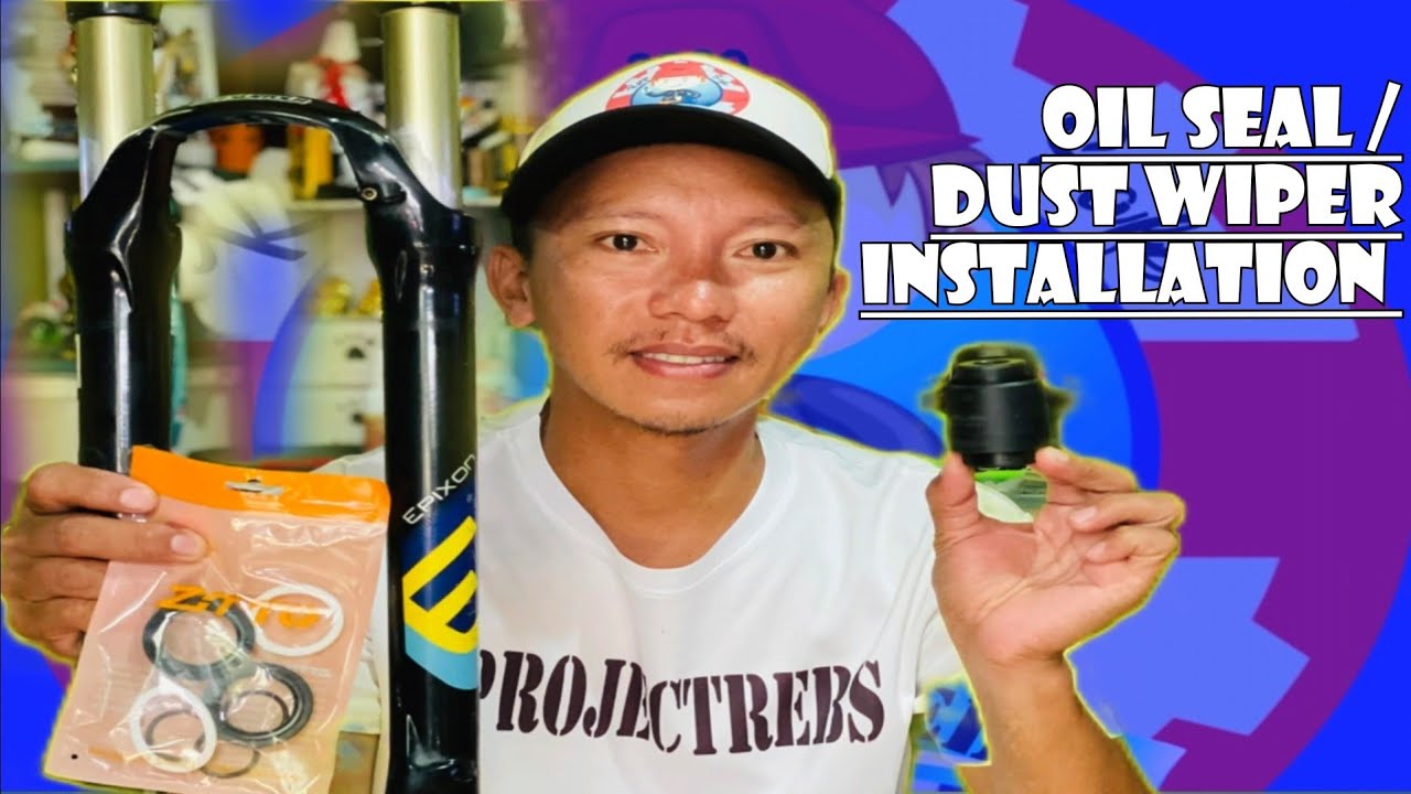 PAANO MAG PALIT NG OIL SEAL/DUST WIPER NG MTB FORK | EPIXON FORK | ProjecTrebs