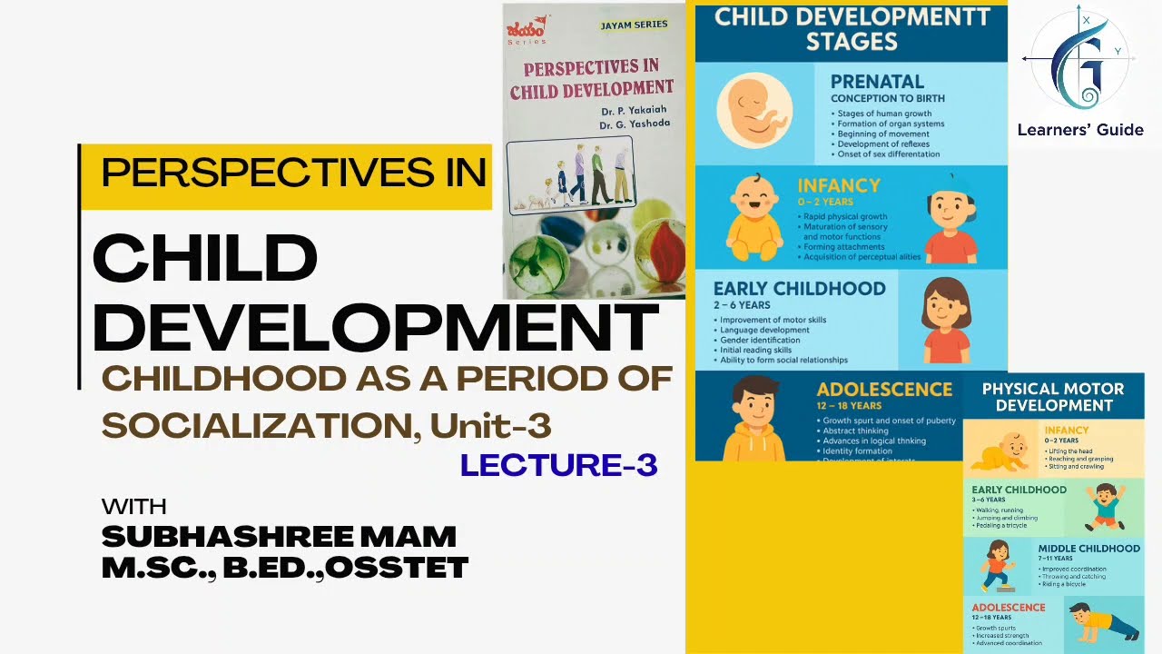 Childhood as a Period of Socialization,Unit-3(One-shot) #AU #BEd#OTET#OSSTET#CTET#allteachingexams