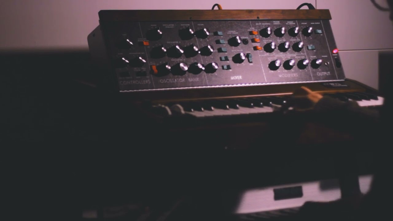 The passing memories | Moog Minimoog and Rhodes piano