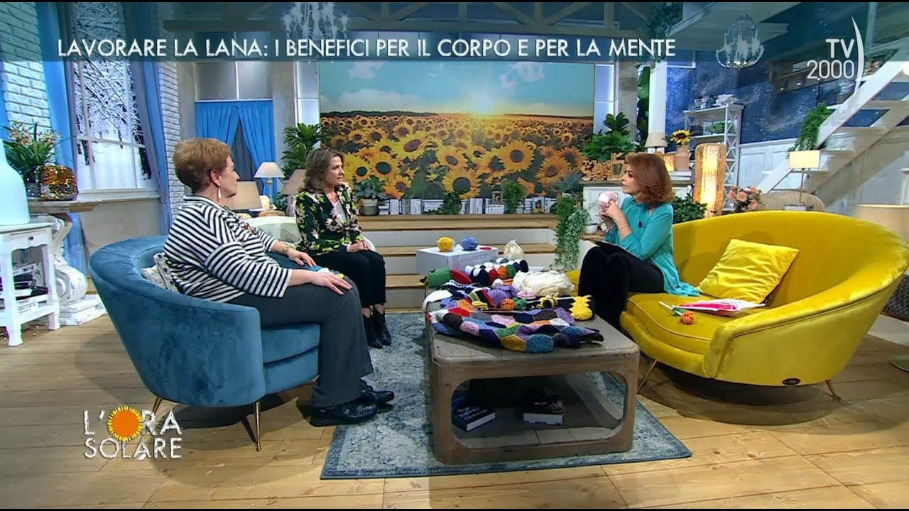 L'Ora Solare (TV2000) - Lavorare la lana, i benefici per il corpo e la mente