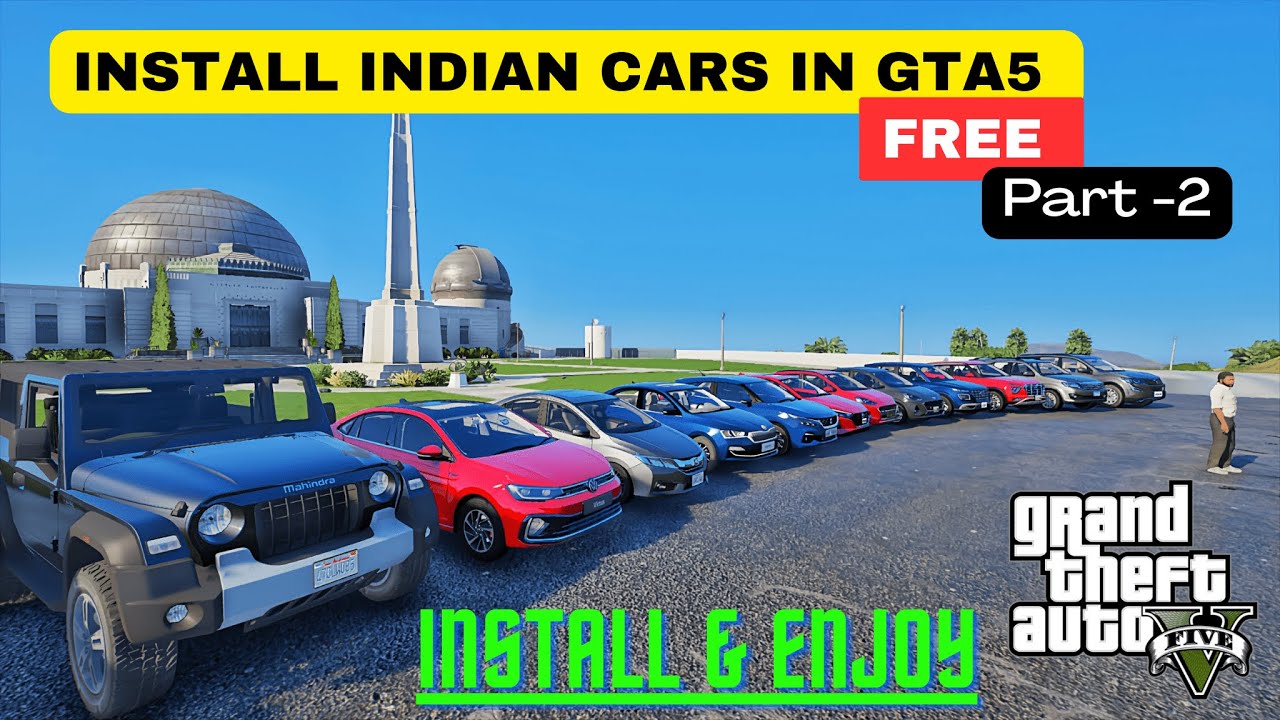 HOW TO INSTALL INDIAN CARS IN GTA5 FOR FREE | PART-2 | EASY INSTALLATION