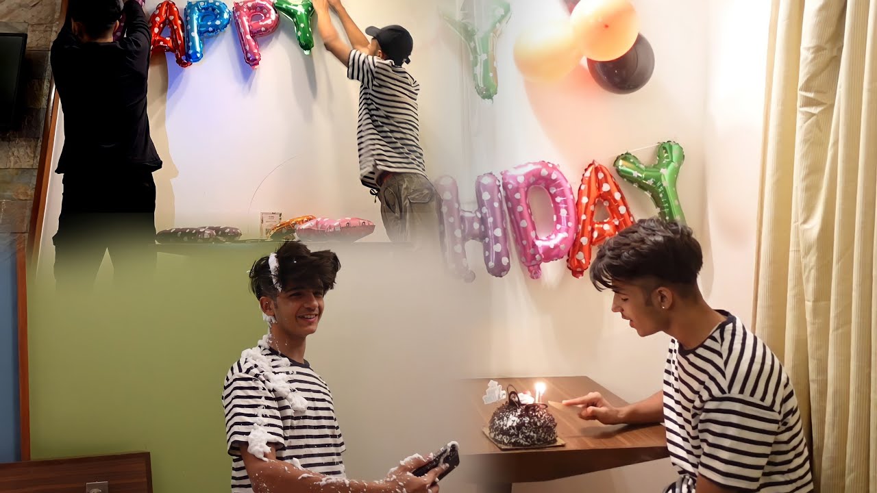 MERE BIRTHDAY PE MERE SE HI DECORATION KARWAI 😂😭 | BIRTHDAY CELEBRATION 🥳🎉 | @tarun_kinra