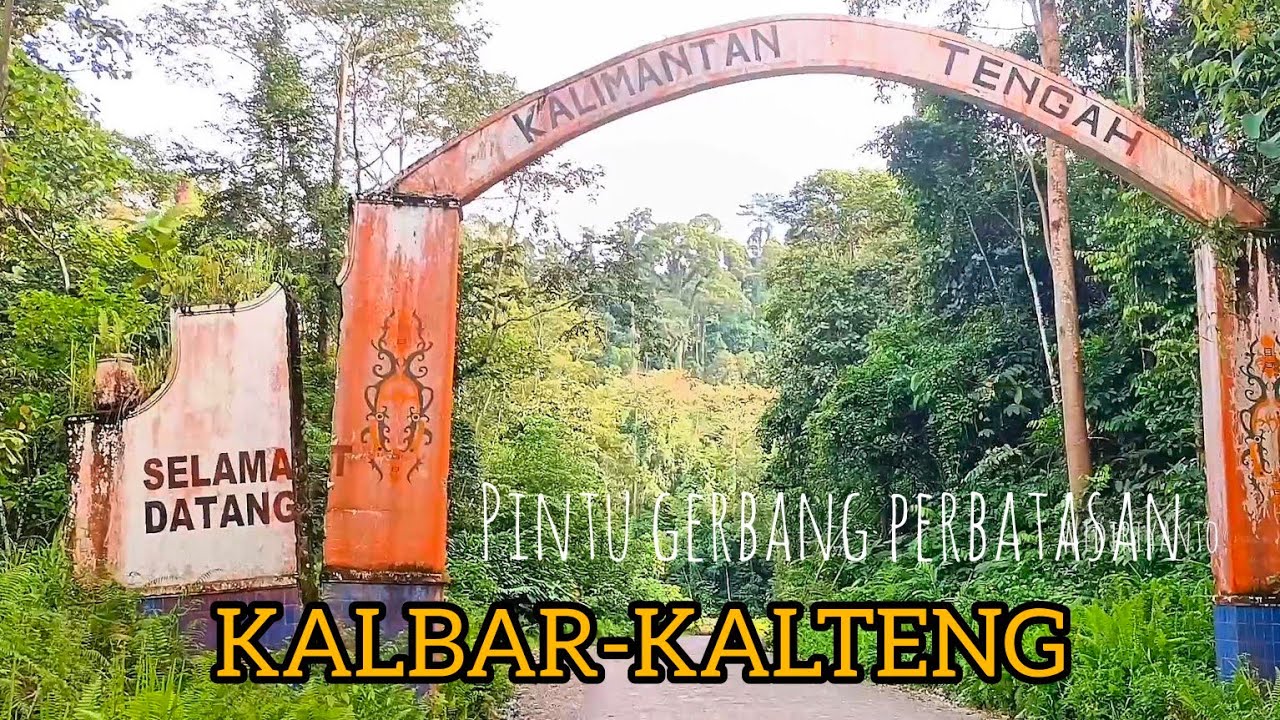 perjalanan panjang menuju ke perbatasan KALBAR -KALTENG melewati jalan pegunungan dan hutan
