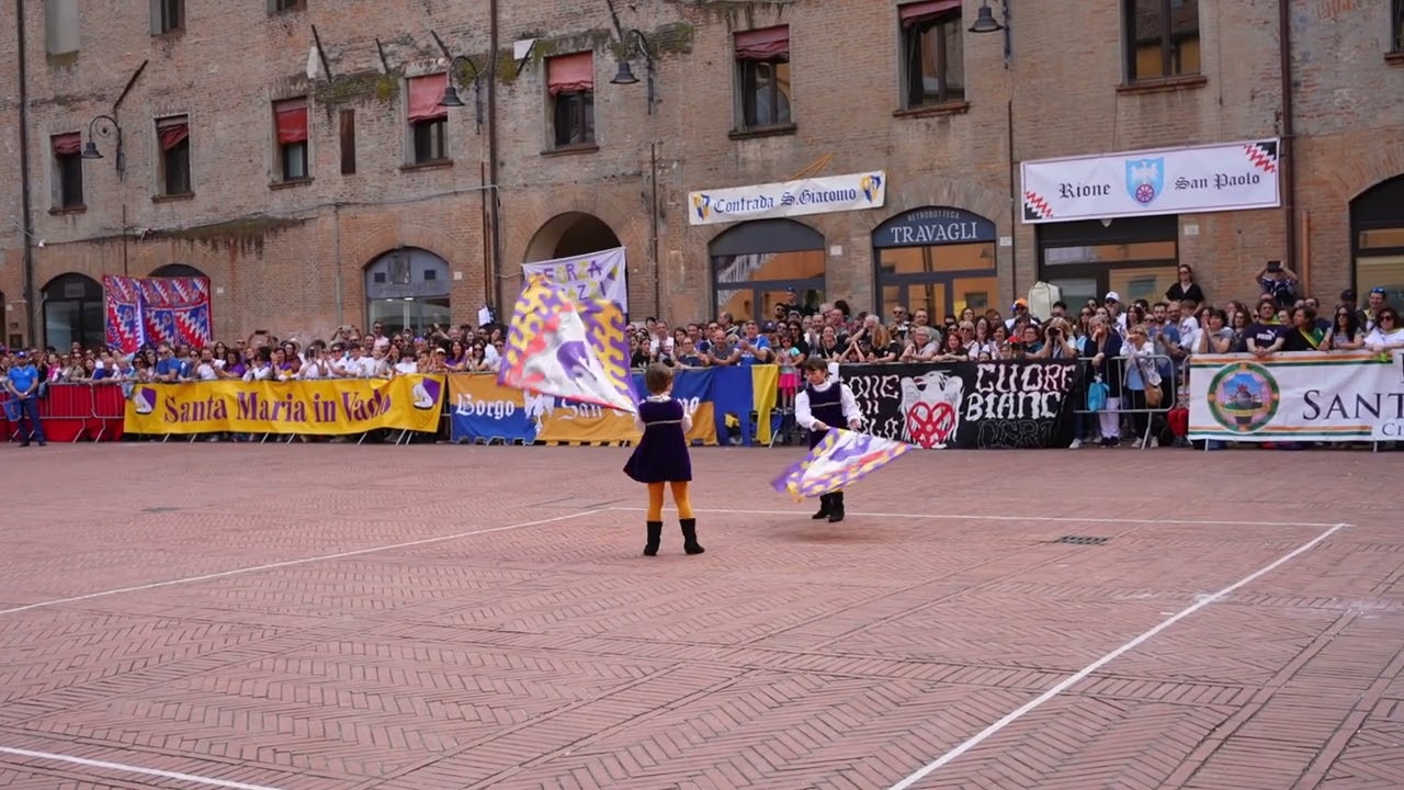 GIOCHI GIOVANILI DELLE BANDIERE 2024 - COPPIA TRADIZIONALE ESORDIENTI -  EMMA FAZZINI ELIOT SCORTINI