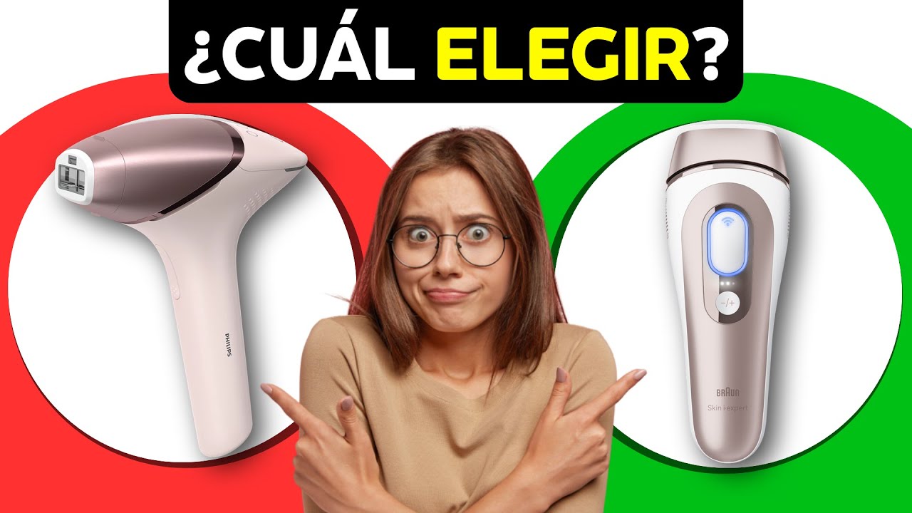 Philips Lumea Serie 9000 vs Braun Skin i·expert | ✅ Comparativa de Depiladoras de Luz Pulsada