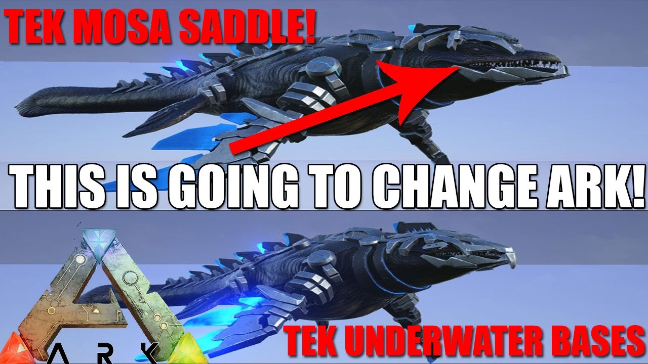 THIS IS GOING TO CHANGE ARK! - TEK MOSA/TEK UNDERWATER BASES - HUGE UPDATE!