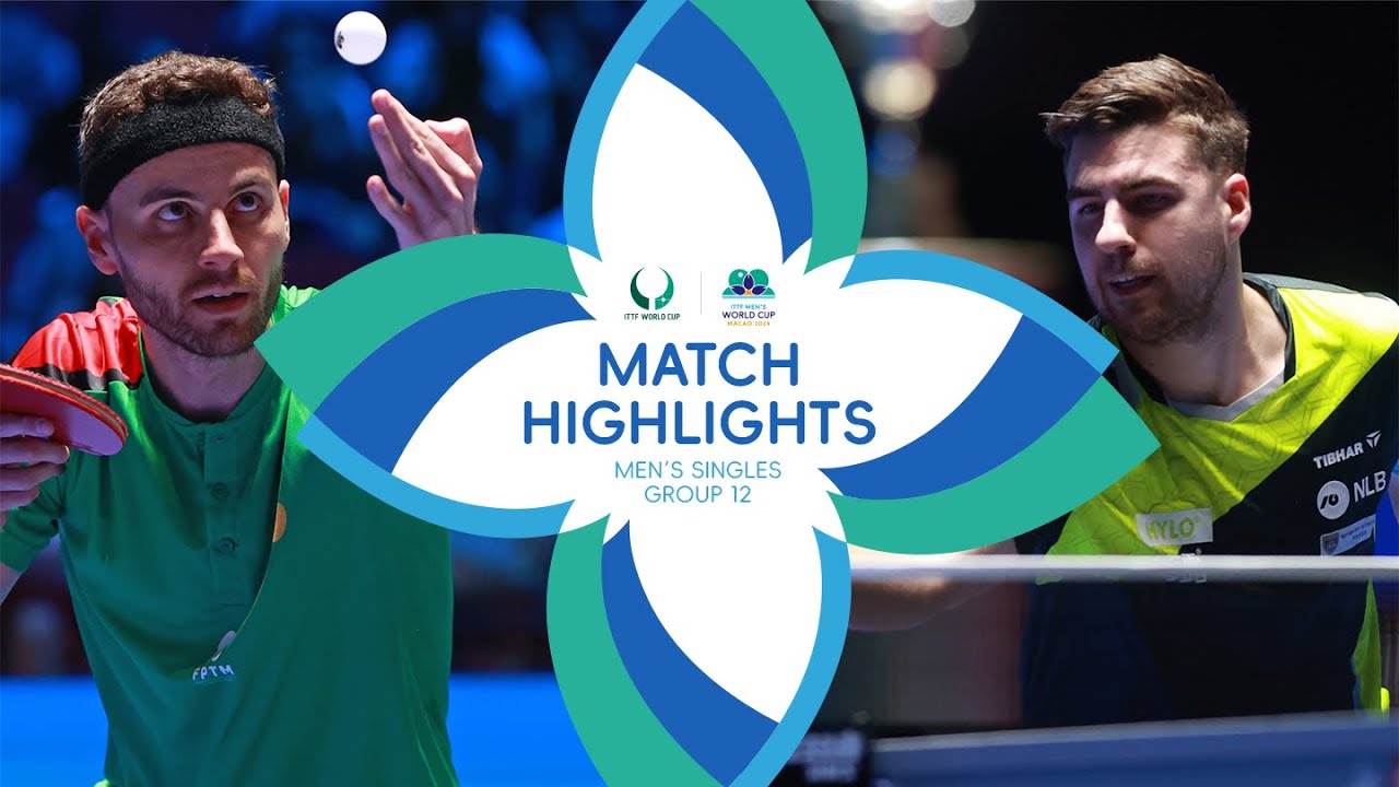 Darko Jorgic vs Tiago Apolonia | MS Group 12 | ITTF Men's and Women's World Cup Macao 2024