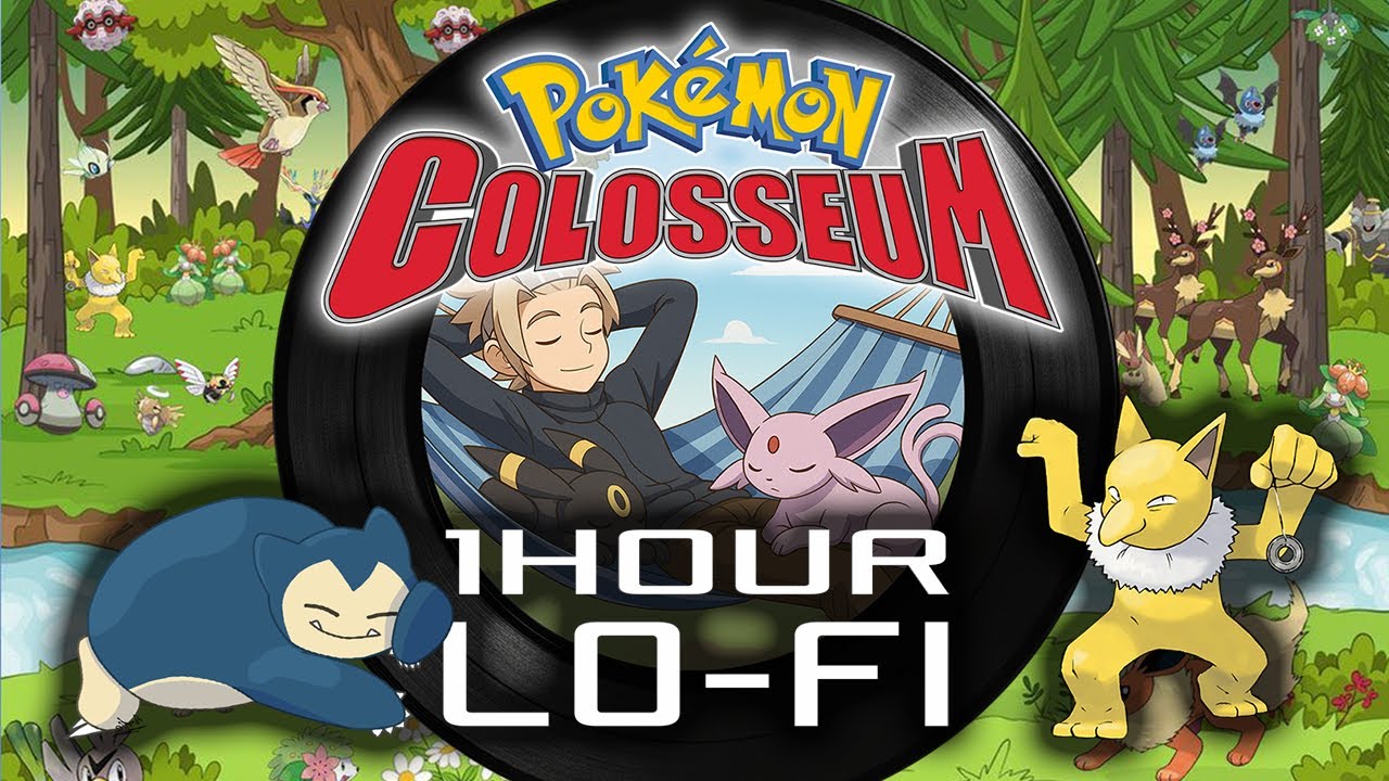 1h LoFi Pokémon Colosseum | Music for Deep Focus & Study ☕
