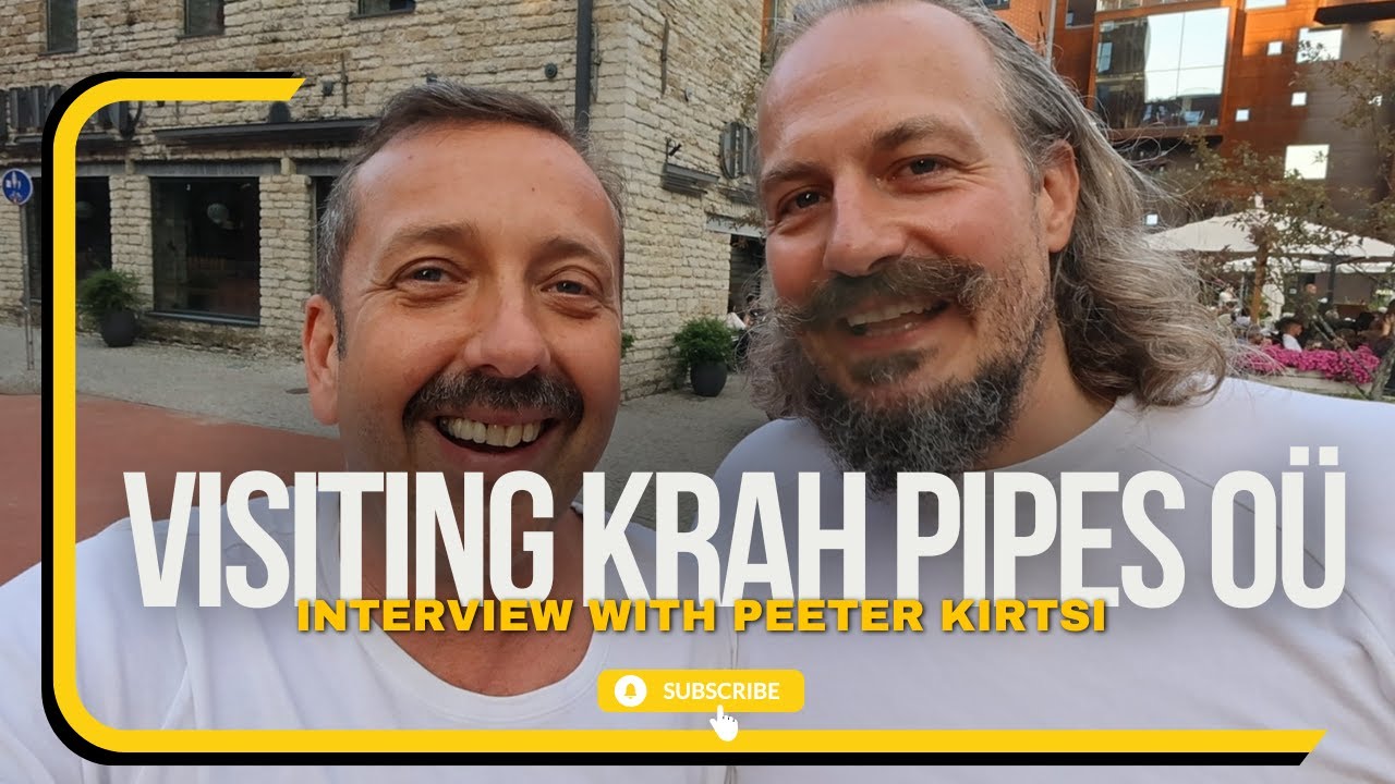 Krah factory in Estonia - Visiting Peeter Kirtsi and Krah Pipes OÜ
