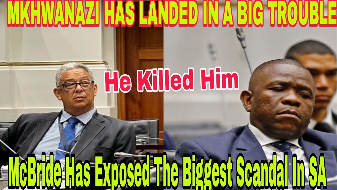 Robert McBride Has Exposed What Nobody Knew Lieutenant Mkhwanazi Allegedly Did I South Africa