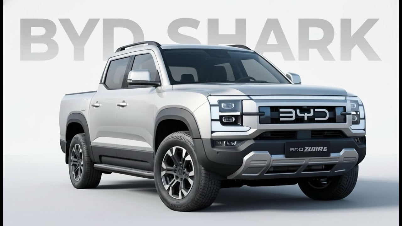 ¡Nueva BYD Shark 6 2026: La camioneta de $50,000 que vence a la Tesla Cybertruck de $100,000!