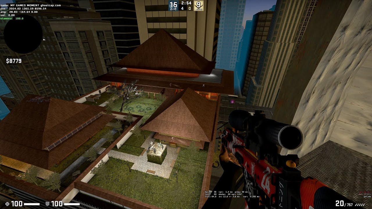 CS:GO ZOMBIE SURVIVAL MOD MAP zm_black-gs_tower