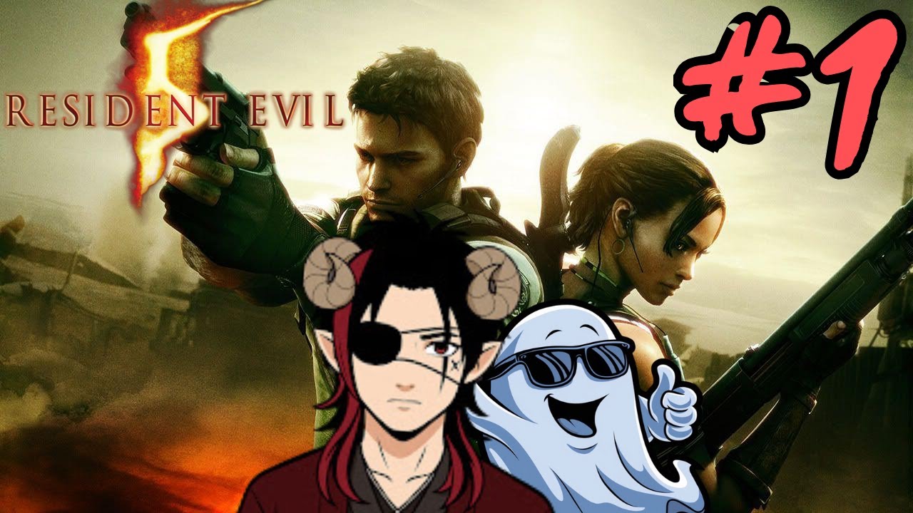 Resident Evil 5 Veteran Difficulty Co-Op Playthrough - Part 1 (With Blooghosty)