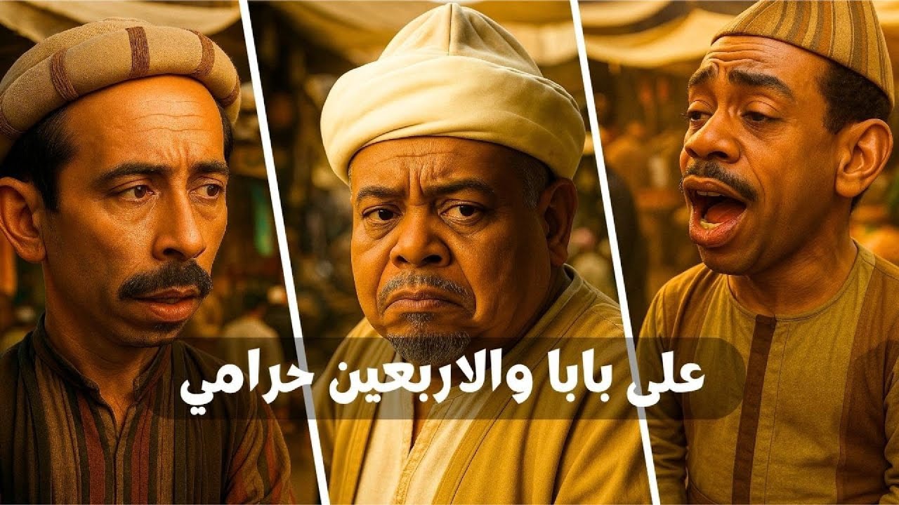 علي بابا والاربعين حرامي - علي الكسار واسماعيل ياسين هتموت من الضحك