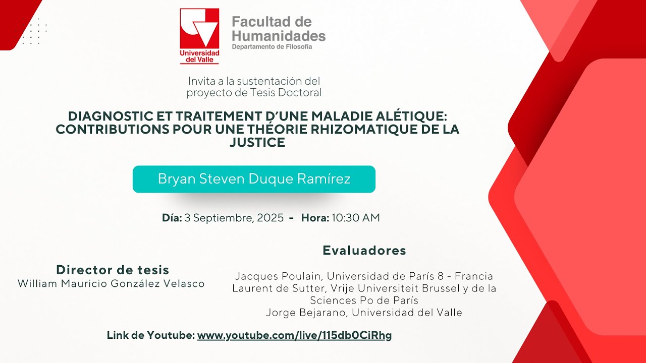 Sustentación proyecto de Tesis Doctoral - Bryan Steven Duque Ramírez