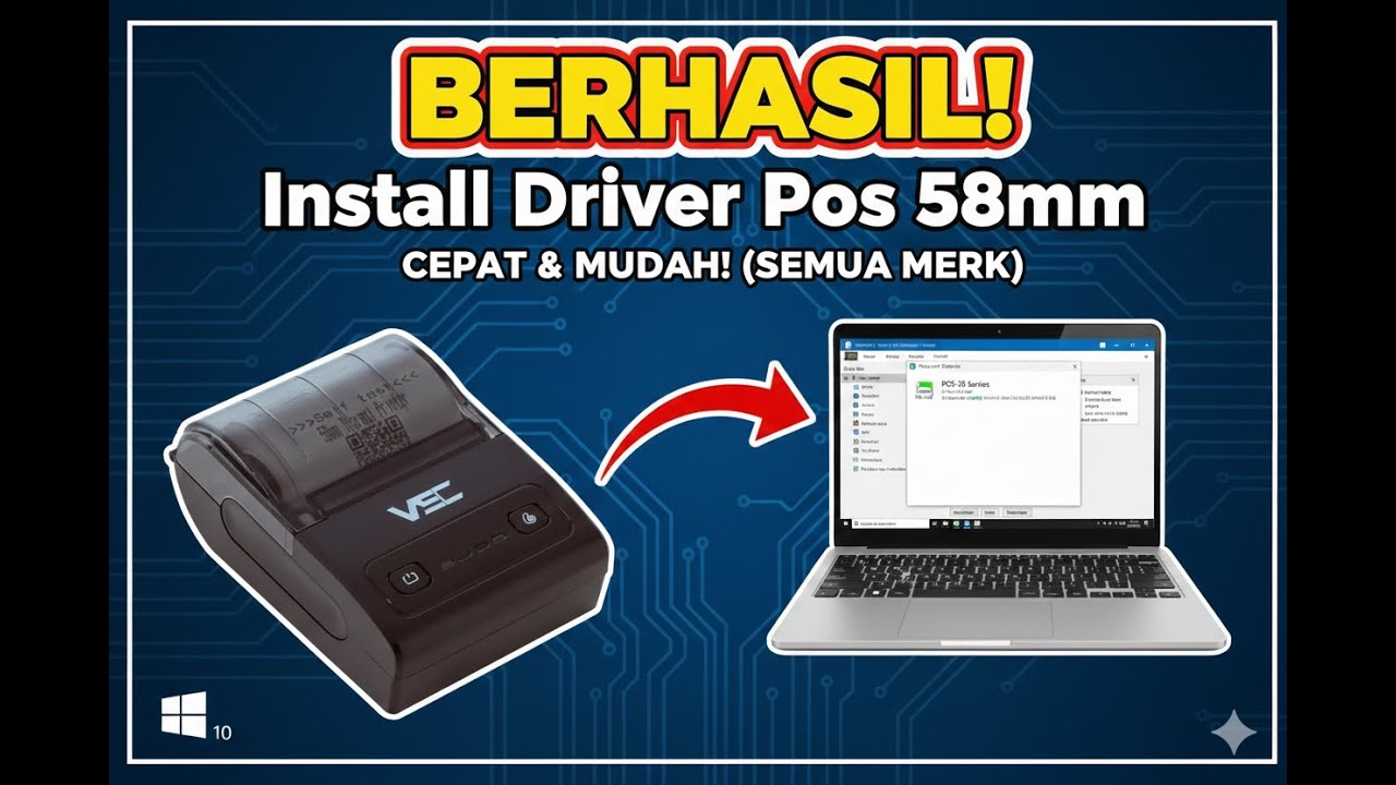 Install Driver Printer Pos 58mm