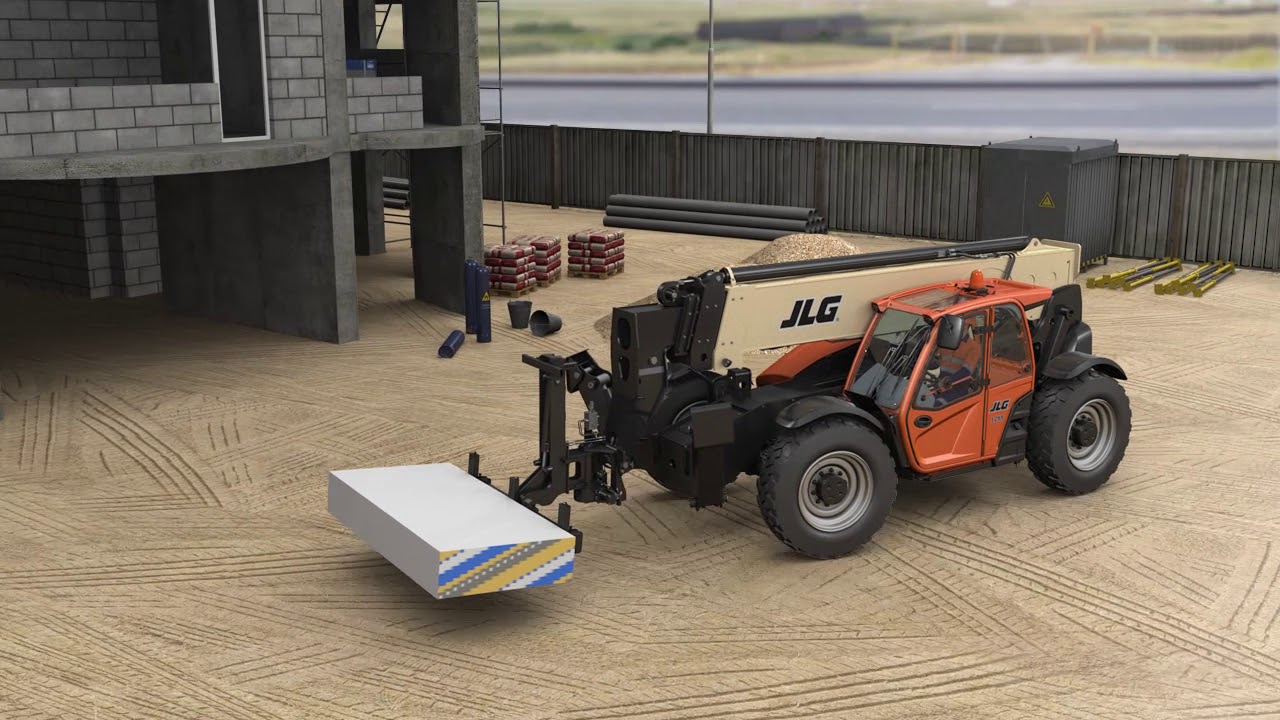 Sheet Material Handler Telehandler Attachment