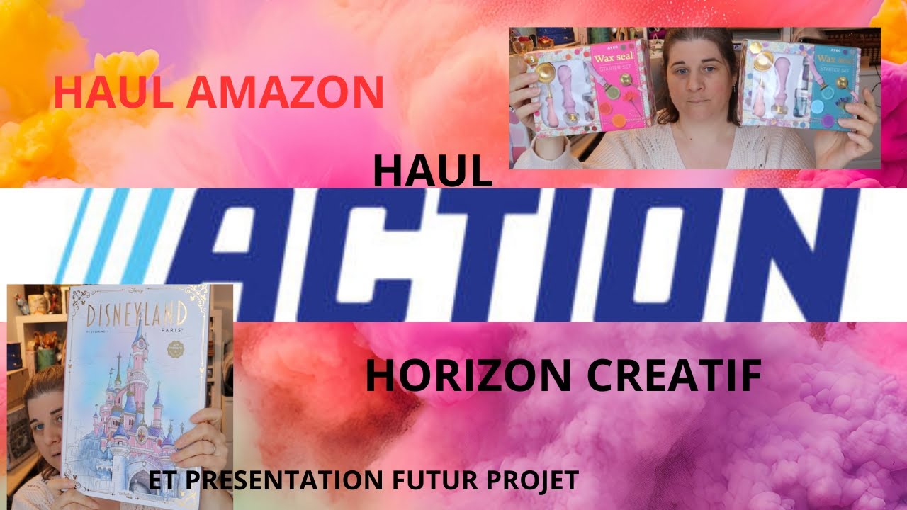 COUCOU me revoilà avec un mini HAUL ACTION, AMAZON et HORIZON CREATIF #action #actionaddict