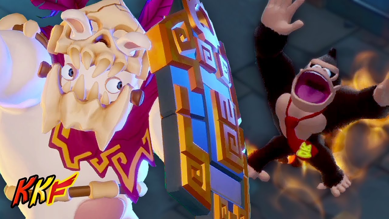 Dungeon-Challenge 2: Field of Shields! - Mario + Rabbids: Donkey Kong Adventure