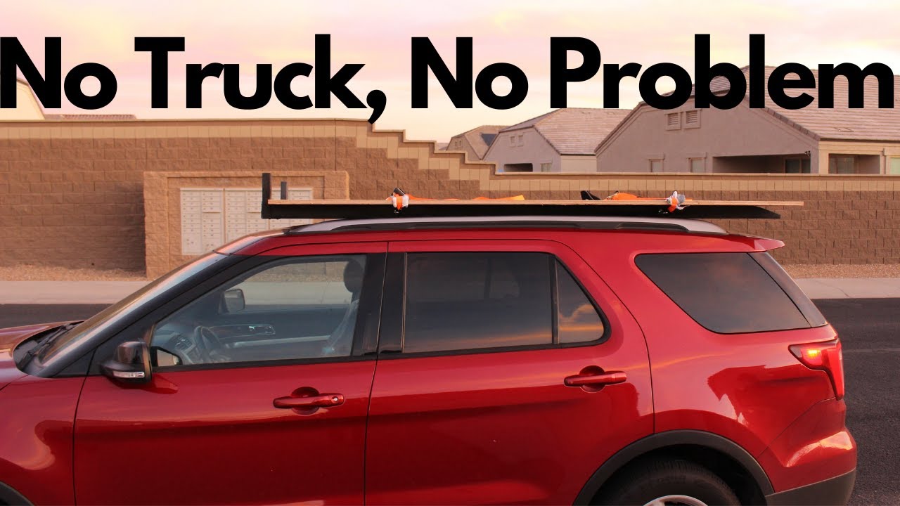 How To Make A Roof Rack For Cars. DIY Roof Rack For SUV And Sedan.