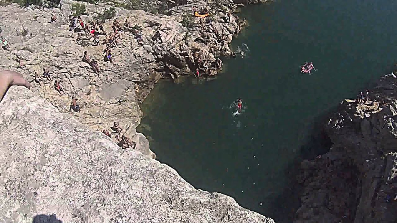 Saut pont du diable - Hérault (34) - 20m