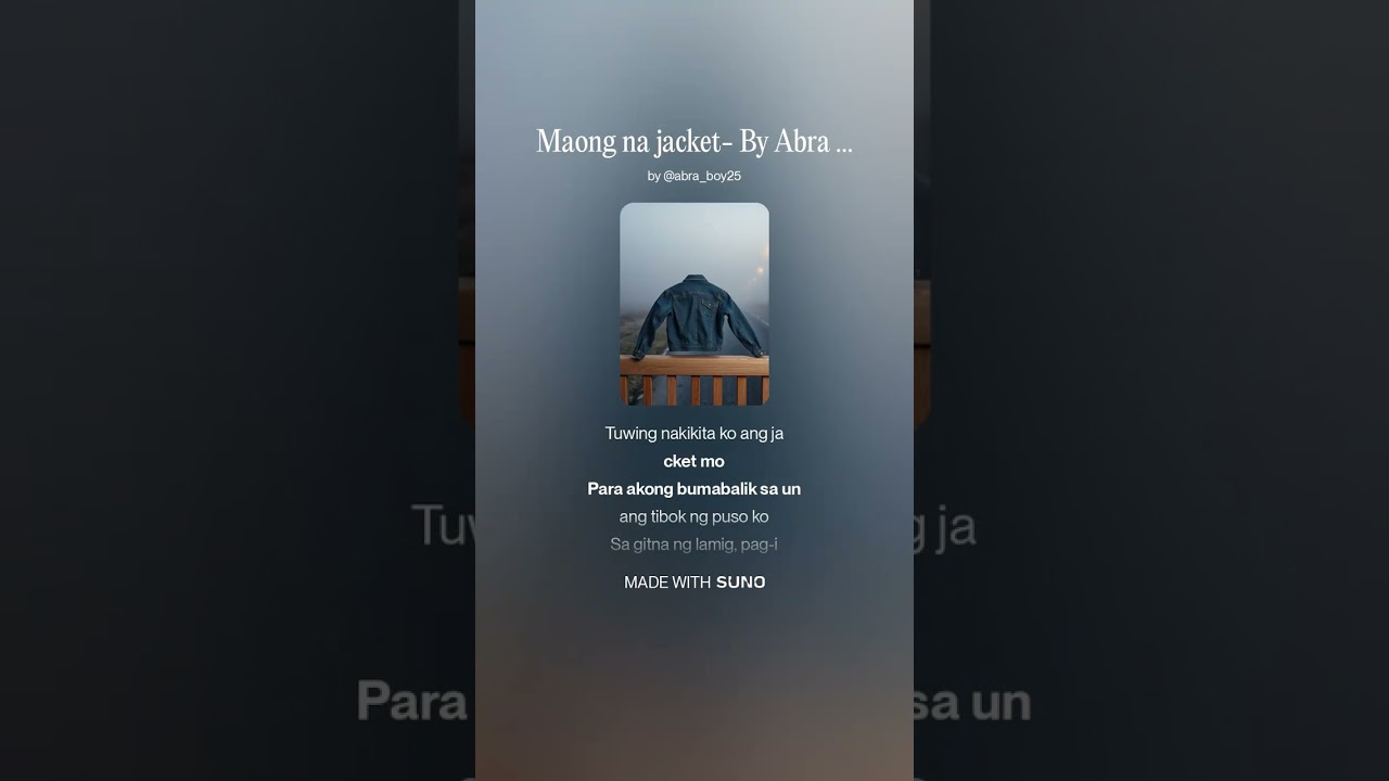 Maong na jacket @abraboygaming3009 