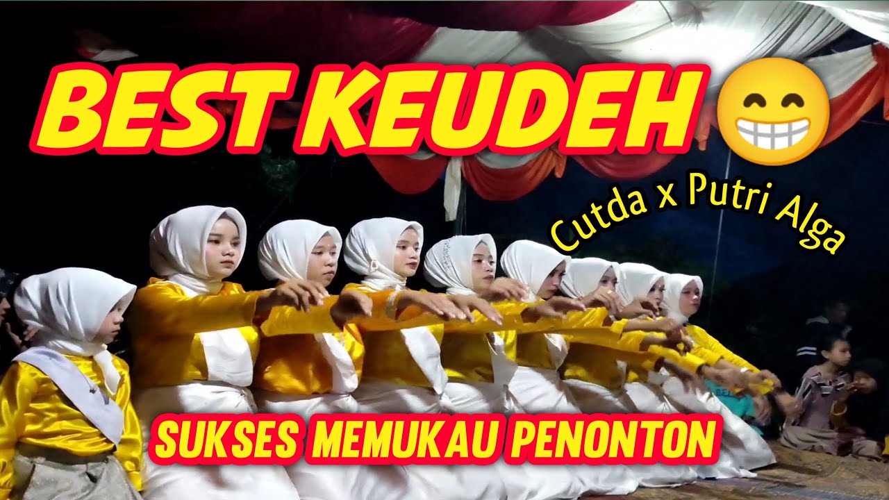 Ceh cut kewalahan, penontonnya gak mau bubar! | Seukat Putri Alga x ceh cutda | Part 1