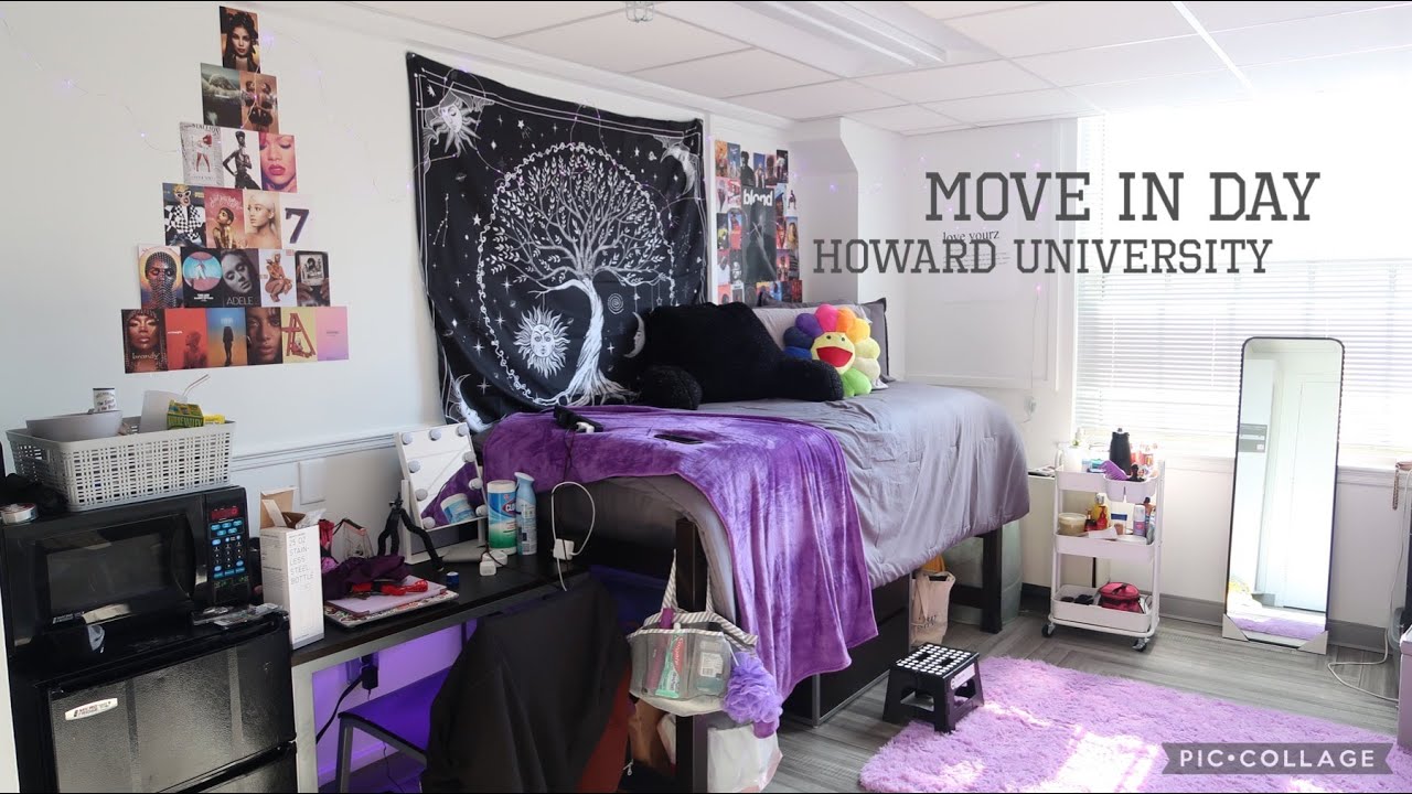 move in day | Howard University | HU'26 | Baldwin Hall (Quad)